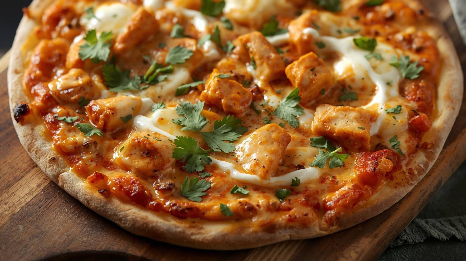 Butter Chicken Pizza 10'